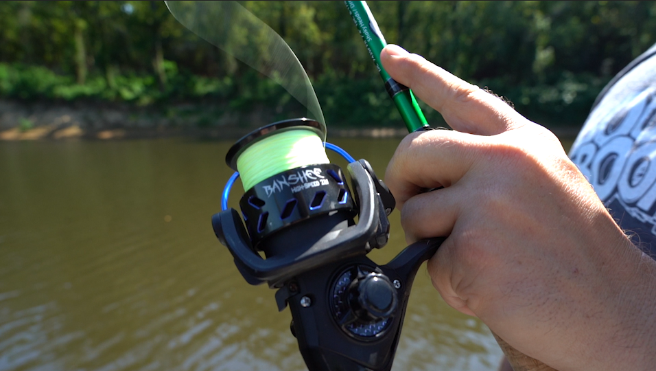 Sixgill Fishing | MLF Pro Fred Roumbanis Hooks Into Solid Large Mouth With The Banshee Spinning Reel