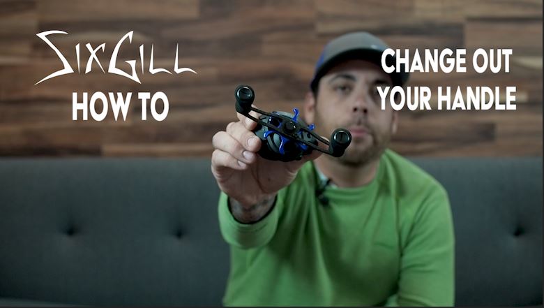 Sixgill How To | Upgrade or Change Your Bait Casting Reel Handle