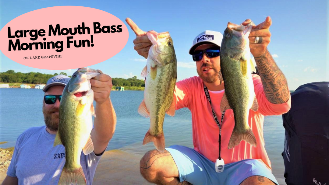 Sixgill Vlogs | Early Morning Two Hour Bass Catching Blast On Lake Grapevine!