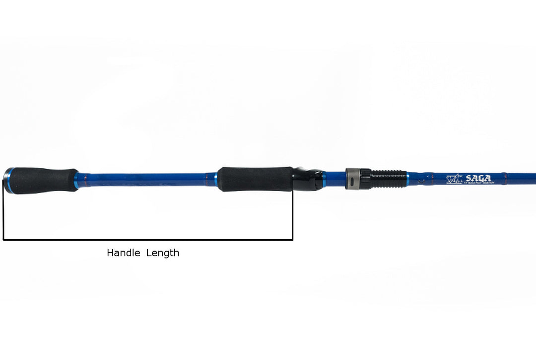 Saga Series Casting Rods