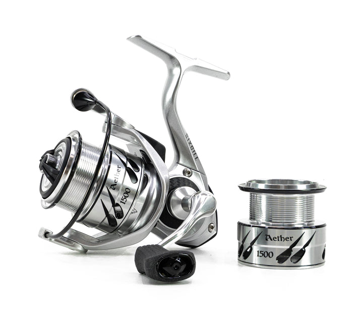1500 fishing reel Daiwa BG1500 BG Spinning combined with water repellent spray to funnel water away from key wear out parts. Lexa Spinning 1500 - GhillieSuitShop
